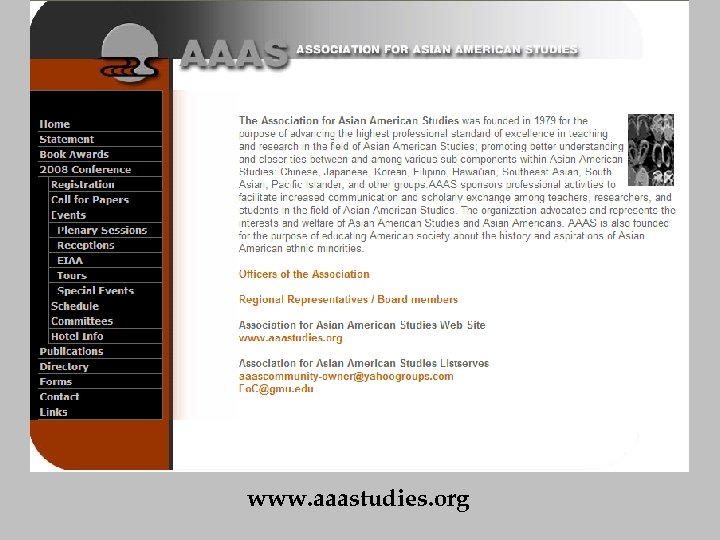 www. aaastudies. org 