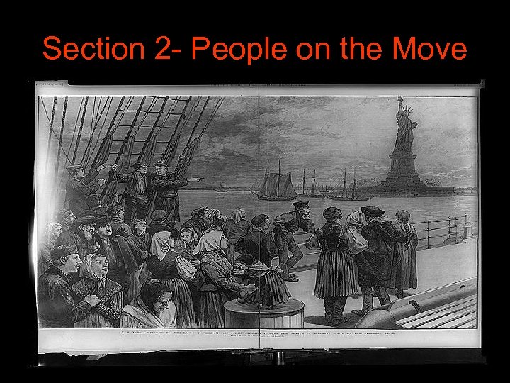 Section 2 - People on the Move 