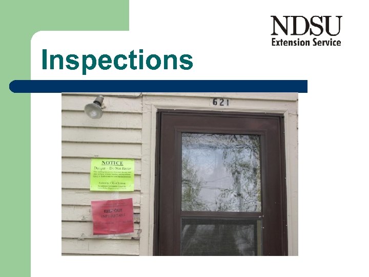 Inspections 