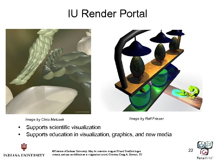 IU Render Portal Image by Chris Matusek • • Image by Ralf Frieser Supports