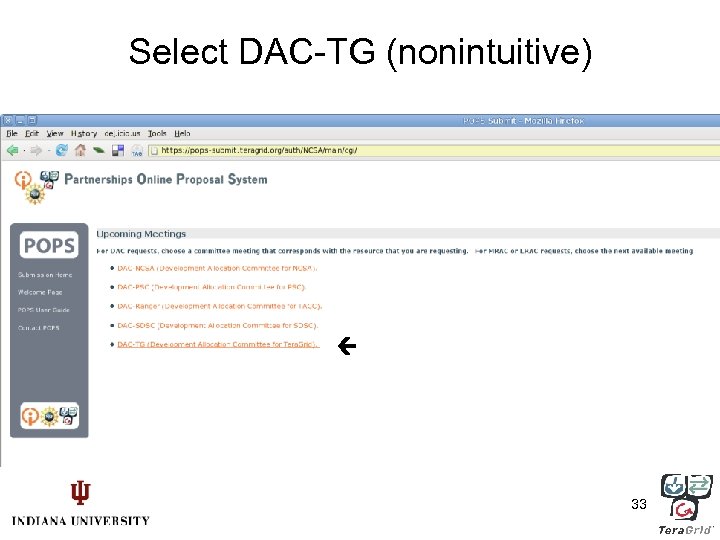 Select DAC-TG (nonintuitive) 33 