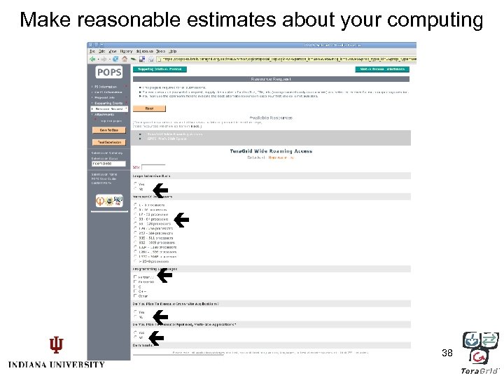 Make reasonable estimates about your computing 38 