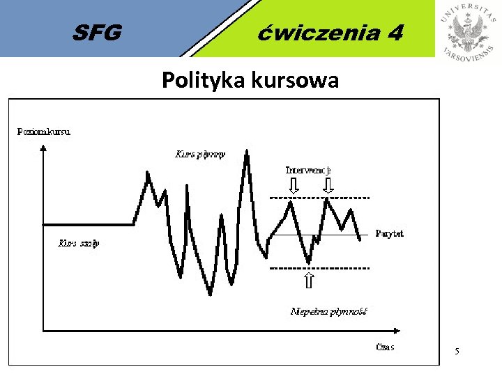 SFG ćwiczenia 4 Polityka kursowa 5 