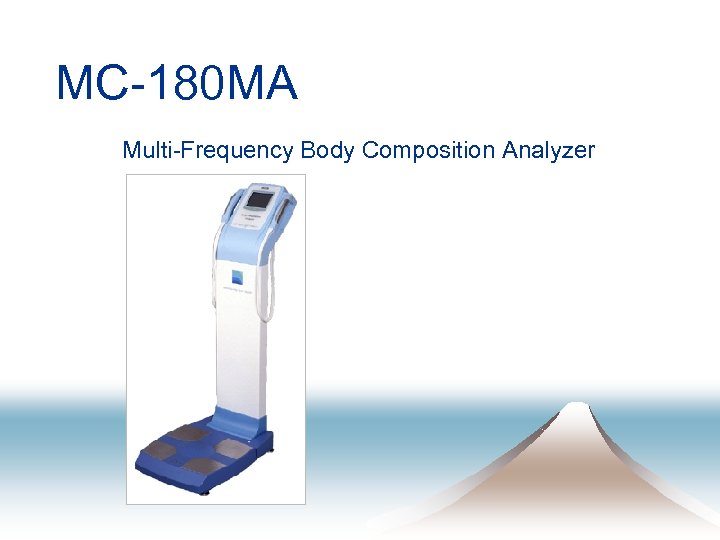 MC-180 MA Multi-Frequency Body Composition Analyzer 