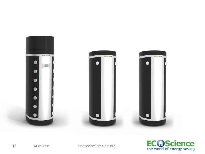 16 24. 01. 2011 ECOScience 2011 / Public 