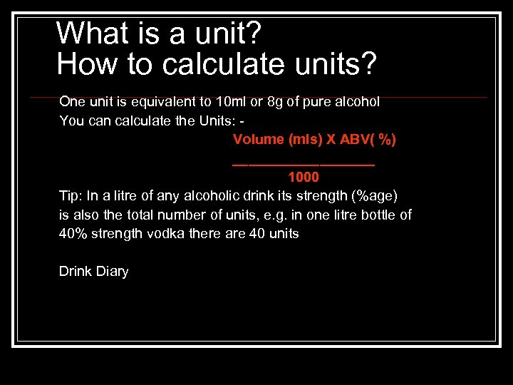 What is a unit? How to calculate units? One unit is equivalent to 10