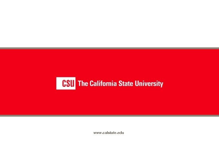 www. calstate. edu 