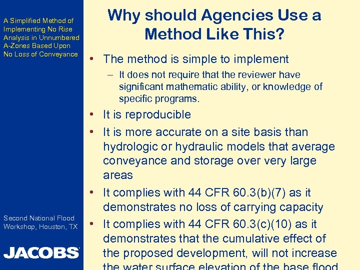 A Simplified Method of Implementing No Rise Analysis in Unnumbered A-Zones Based Upon No