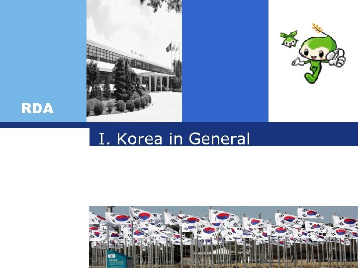 RDA I. Korea in General 