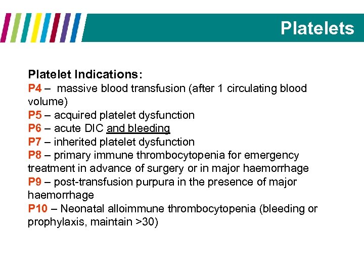 Transfusion Third Year Medical Student Teaching Friday 11