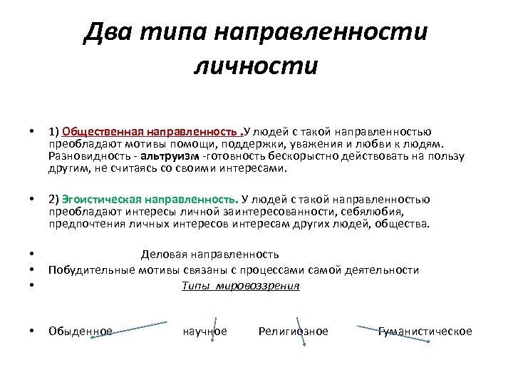 Виды направленности. Виды направленности личности. Виды направленности личности в психологии. Направленность личности типы направленности. Направленность личности в психологии примеры.