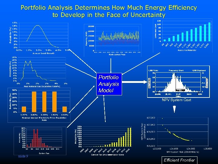 Portfolio Analysis Determines How Much Energy Efficiency to Develop in the Face of Uncertainty