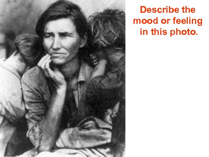 Describe the mood or feeling in this photo. 