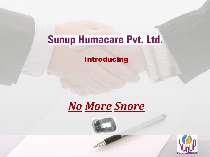 Introducing No More Snore 