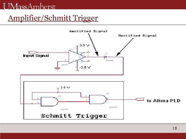 Amplifier/Schmitt Trigger 18 