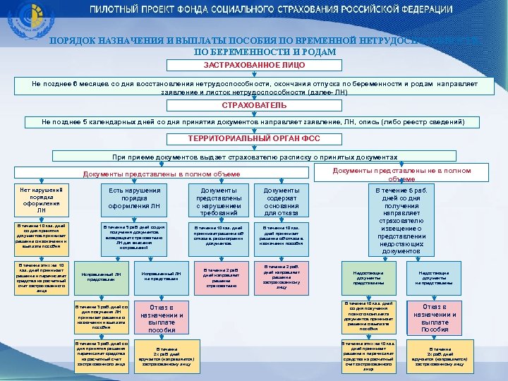 ПОРЯДОК НАЗНАЧЕНИЯ И ВЫПЛАТЫ ПОСОБИЯ ПО ВРЕМЕННОЙ НЕТРУДОСПОСОБНОСТИ, ПО БЕРЕМЕННОСТИ И РОДАМ ЗАСТРАХОВАННОЕ ЛИЦО