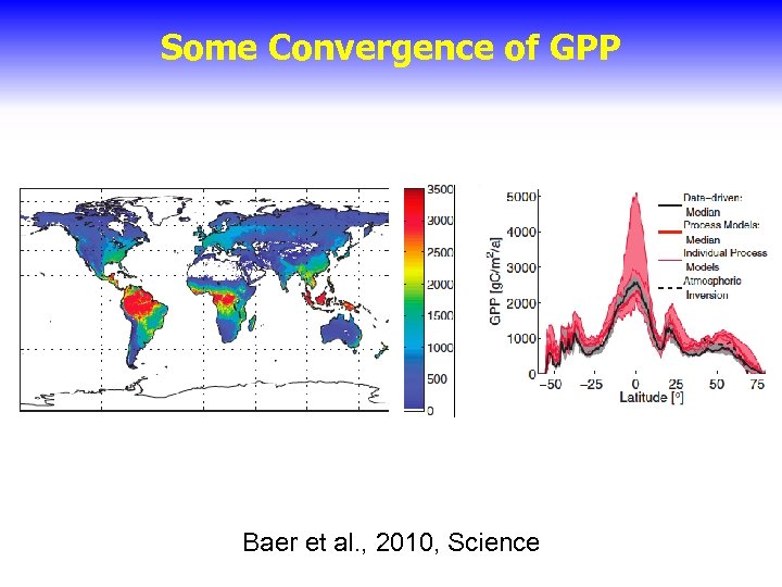 Some Convergence of GPP Baer et al. , 2010, Science 