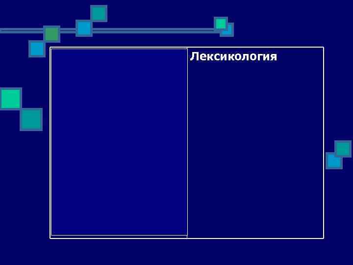 раздел языкознания, Лексикология изучающий словарный состав языка и особенности его функционирования 