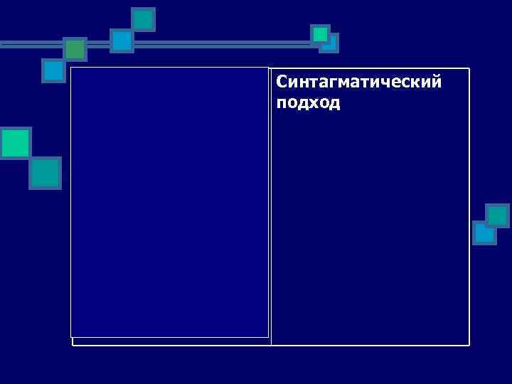 Подход, который предполагает рассмотрение языковых единиц в речевых цепочках, их отношения и особенности функционирования