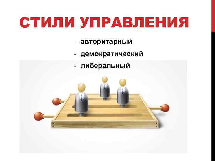 Демократический стиль управления картинки