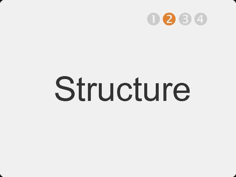  Structure 