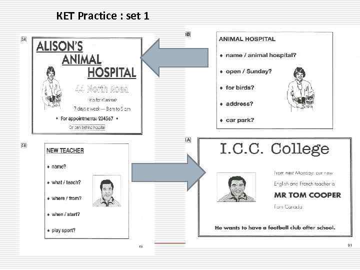 КЕТ Practice : set 1 