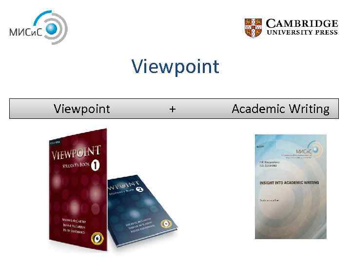 Viewpoint + Academic Writing 