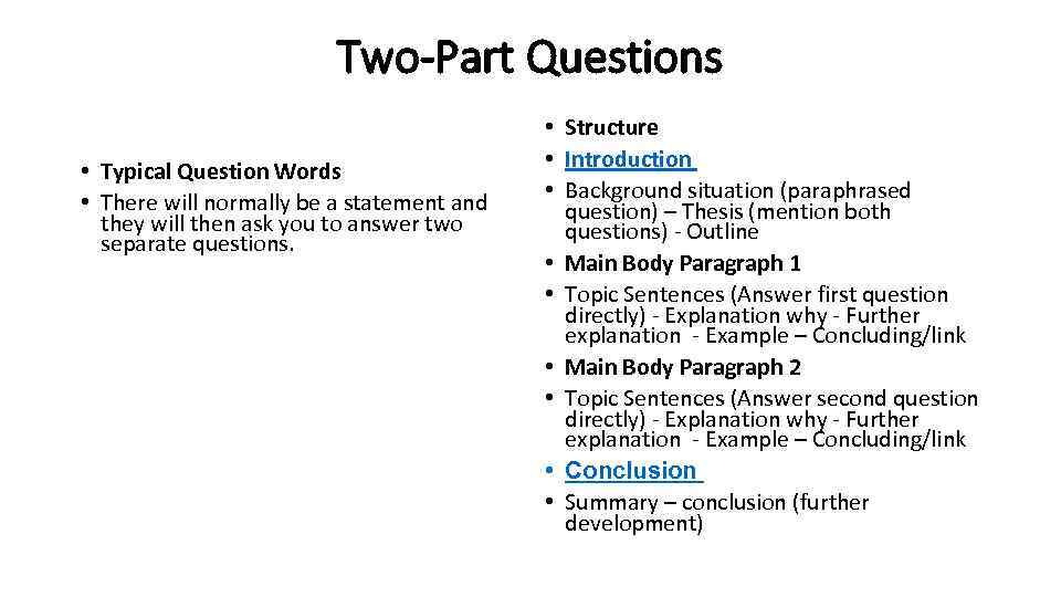 IELTS Writing Task 2 Types Of Questions And