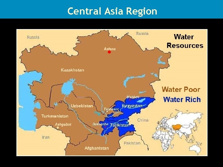 Central Asia Region Water Resources 