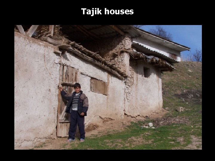 Tajik houses 