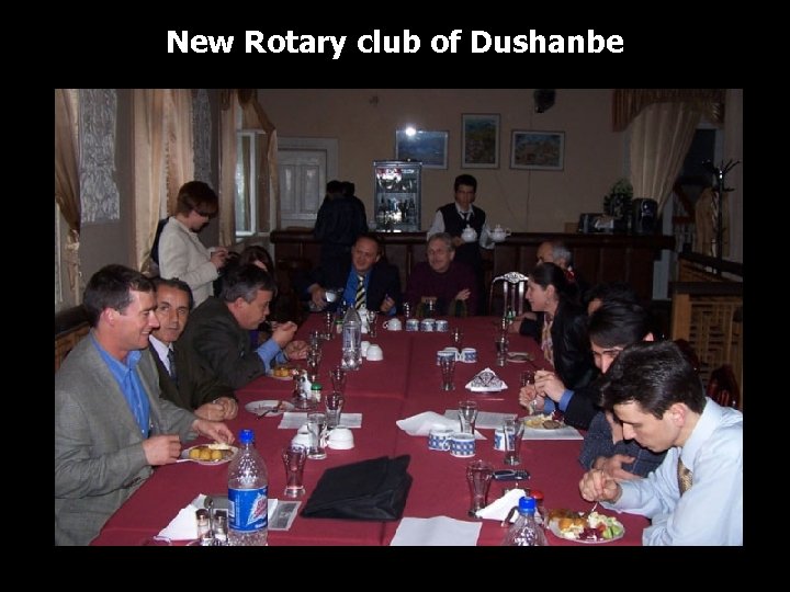 New Rotary club of Dushanbe 