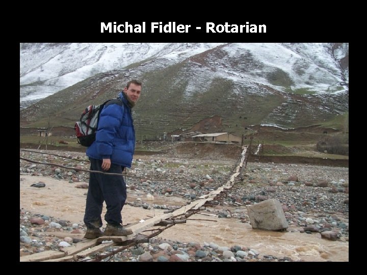 Michal Fidler - Rotarian 