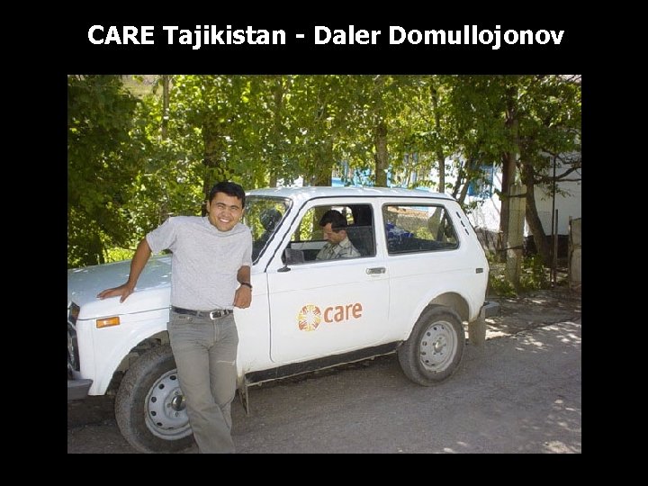 CARE Tajikistan - Daler Domullojonov 