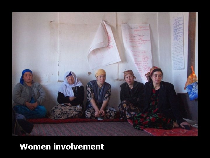 Women involvement 