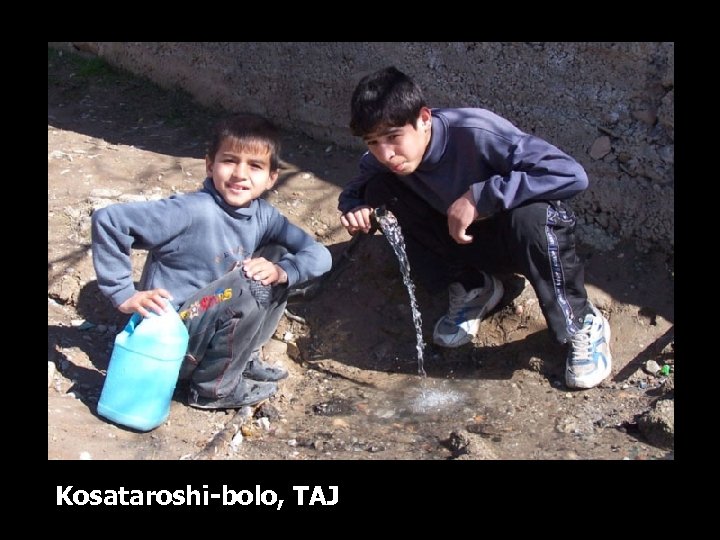 Kosataroshi-bolo, TAJ 