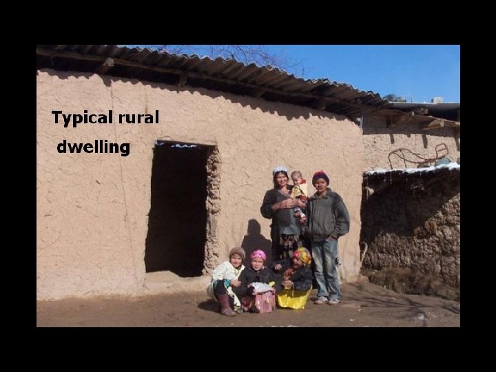 Typical rural dwelling 