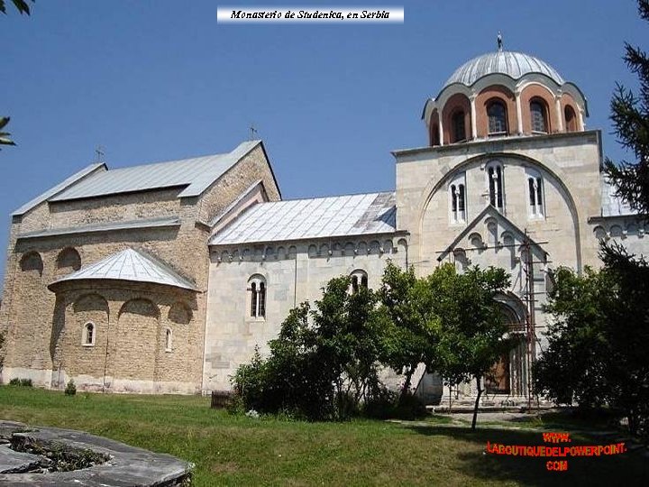 Monasterio de Studenica, en Serbia 