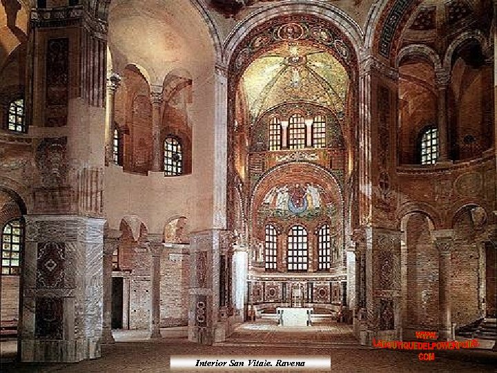 Interior San Vitale. Ravena 