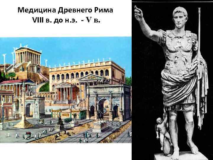 Медицина Древнего Рима VIII в. до н. э. - V в. 