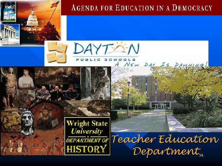 Teacher Education Department 34 