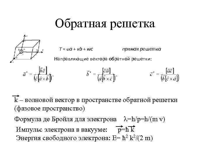 Формула пространства