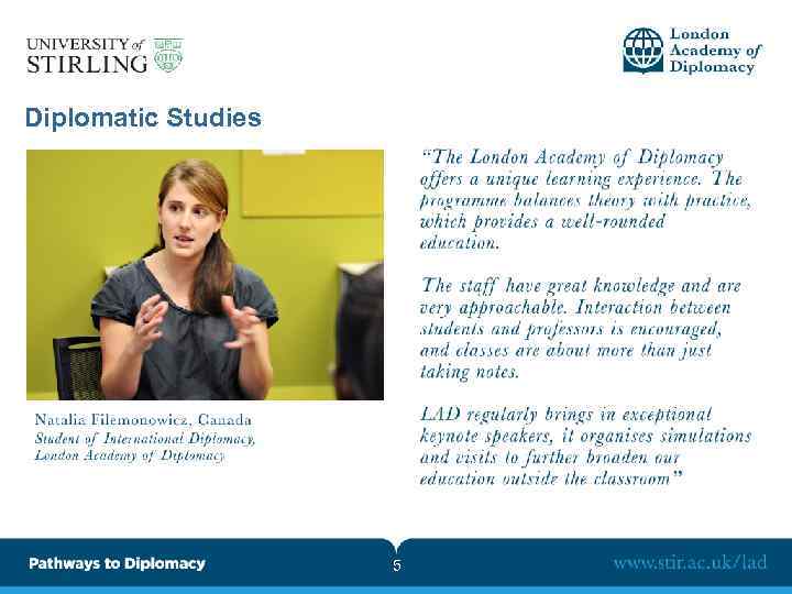 Diplomatic Studies 5 