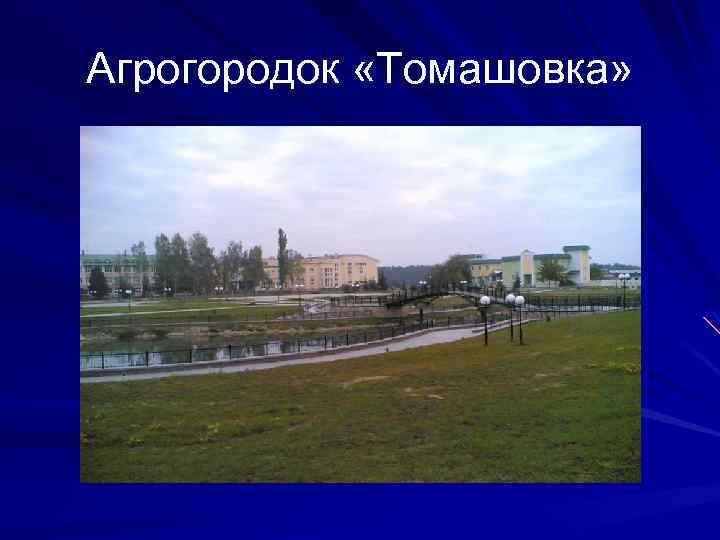 Агрогородок «Томашовка» 