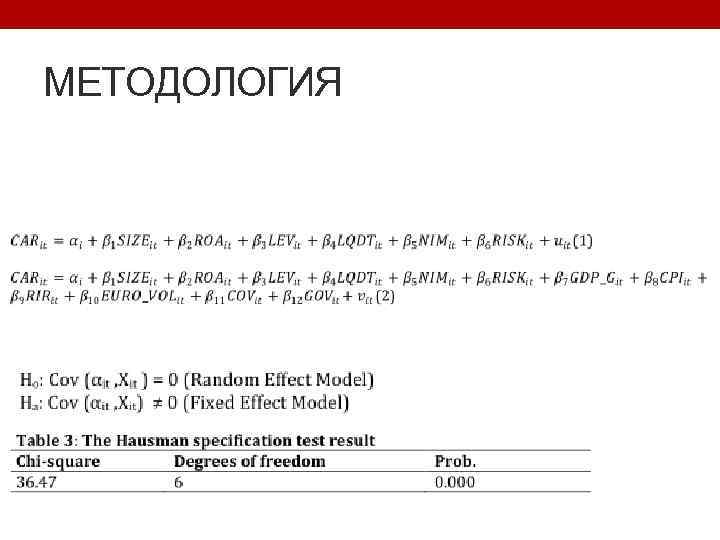 МЕТОДОЛОГИЯ 