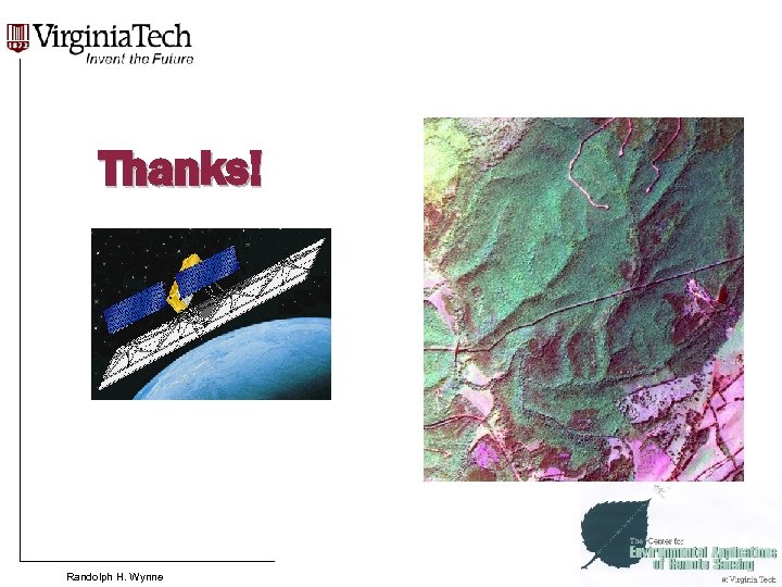 Thanks! Randolph H. Wynne 