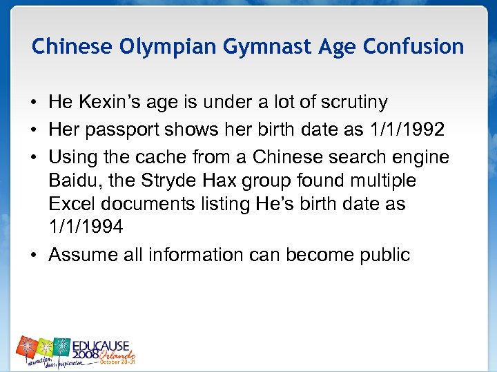 Chinese Olympian Gymnast Age Confusion • He Kexin’s age is under a lot of