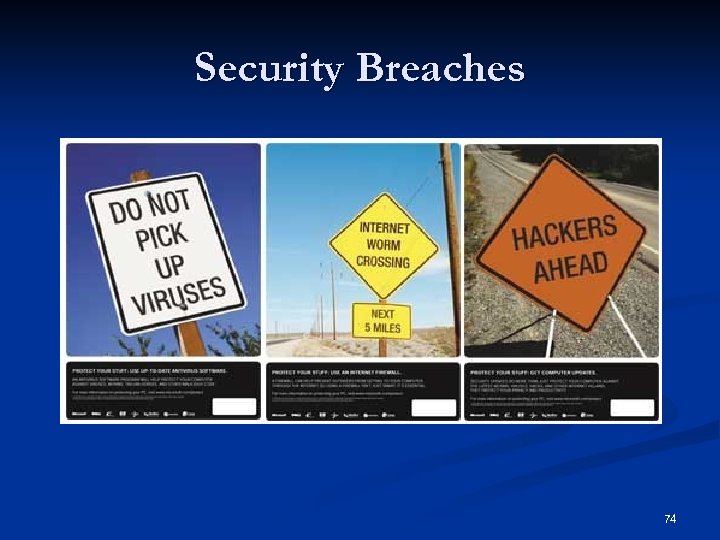 Security Breaches 74 