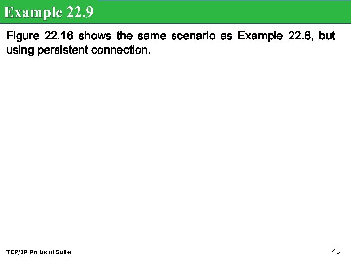 Example 22. 9 Figure 22. 16 shows the same scenario as Example 22. 8,