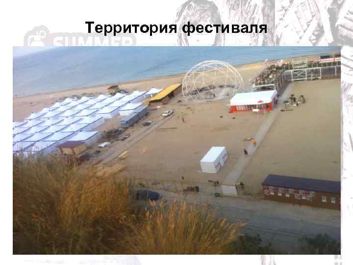 Территория фестиваля 