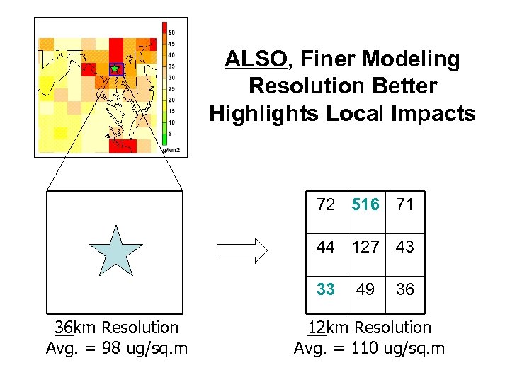 ALSO, Finer Modeling Resolution Better Highlights Local Impacts 72 516 71 44 127 43